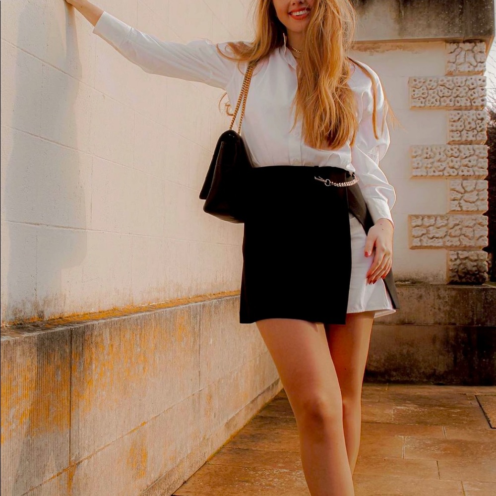 - ๐คMAJE ๐ค trompe leoil dress ( shirt dress and skirt) rajare - Picture 3 of 11
